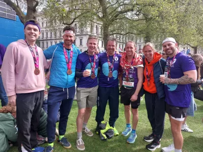 London Marathon Runners 
