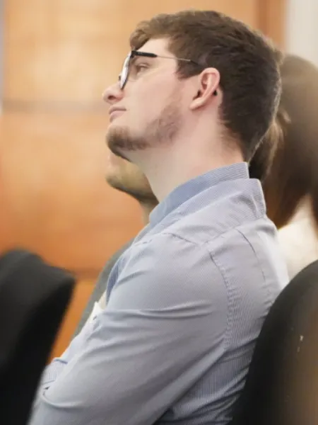 A member of the audience at Young Epilepsy Research Research 2025